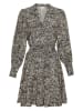 MOSS COPENHAGEN Jurk "Amabella" beige/zwart