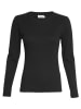 MOSS COPENHAGEN Longsleeve "Kickie Rasmia" in Schwarz