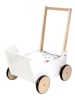 small foot Poppenwagen "Little Button" wit - vanaf 12 maanden