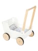 small foot Poppenwagen "Little Button" wit - vanaf 12 maanden