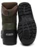 mikk-line Winterboots in Schwarz/ Khaki/ Braun