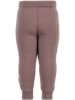 mikk-line Wełniane spodnie w kolorze szaroróżowym