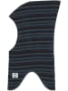 mikk-line Wollen bivakmuts zwart/blauw
