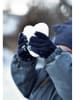 mikk-line 3er-Set: Fingerhandschuhe in Anthrazit/ Dunkelblau