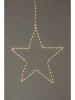 CHAKS Decoratieve ledhanger "Star" warmwit - (B)40 x (H)40 cm