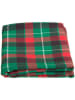 CHAKS Tafelloper groen/rood - (L)240 x (B)150 cm
