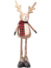 CHAKS Dekofigur "Justin" in Hellbraun - (B)17 x (H)61 cm