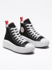 Converse Sneakers "Chuck Taylor All Star Move Lift" in Schwarz/ Pink