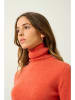 AUTHENTIC CASHMERE Kaschmir-Rollkragenpullover "Bise" in Orange