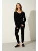 AUTHENTIC CASHMERE Kasjmieren sweatbroek "Ferrand" zwart