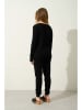 AUTHENTIC CASHMERE Kasjmieren sweatbroek "Ferrand" zwart