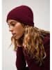 AUTHENTIC CASHMERE Kasjmieren muts "Pinier" bordeaux