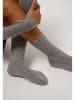 AUTHENTIC CASHMERE Kaschmir-Socken "Chewila" in Grau