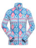 Alpine Pro Fleecejacke "Eflina" in Hellblau/ Pink