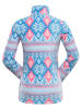 Alpine Pro Fleecejacke "Eflina" in Hellblau/ Pink