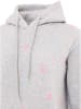 Zwillingsherz Hoodie "Anker allover" in Grau