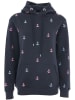 Zwillingsherz Bluza "Anchor" w kolorze granatowym