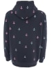 Zwillingsherz Bluza "Anchor" w kolorze granatowym