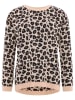 Zwillingsherz Pullover "Gestrickter-Leo" in Beige