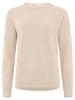 Zwillingsherz Kaschmir-Pullover in Beige