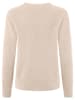 Zwillingsherz Kaschmir-Pullover in Beige
