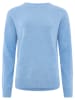 Zwillingsherz Kaschmir-Pullover in Hellblau