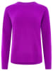 Zwillingsherz Kaschmir-Pullover in Lila