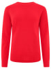 Zwillingsherz Kaschmir-Pullover in Rot