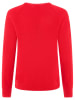 Zwillingsherz Kaschmir-Pullover in Rot