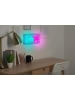 näve Led-tekstbord "Dolce Vita" turquoise/roze - (B)30 x (H)15 cm