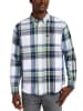 Lee Blouse - regular fit - blauw/groen/wit