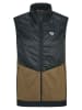 Ziener Functionele bodywarmer "Nauri" lichtbruin/zwart