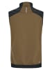 Ziener Functionele bodywarmer "Nauri" lichtbruin/zwart
