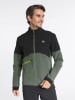 Ziener Funktionsjacke "Napi" in Khaki/ Schwarz
