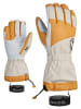 Ziener Ski-/ Snowboardhandschuhe "Gorin" in Beige/ Orange