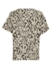 MOSS COPENHAGEN Shirt "Vlora" in Beige/ Schwarz