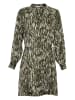 MOSS COPENHAGEN Kleid "Joceline Irida" in Khaki/ Creme