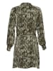 MOSS COPENHAGEN Kleid "Joceline Irida" in Khaki/ Creme