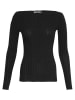 MOSS COPENHAGEN Longsleeve "Vendia" in Schwarz