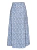 MOSS COPENHAGEN Jurk "Liriana" lichtblauw/wit/zwart
