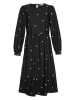 MOSS COPENHAGEN Kleid "Beninette Nona" in Schwarz/ Weiß