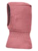 MaxiMo Wende-Woll-Sturmhaube in Rosa/ Rot