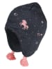 MaxiMo Muts donkerblauw/lichtroze