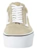 Vans Leren sneakers "Old Skool Stackform" kaki