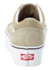 Vans Leren sneakers "Old Skool Stackform" kaki