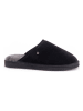 Warmbat Leder-Hausschuhe "Classic" in Schwarz