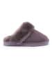 Warmbat Leder-Hausschuhe "Flurry" in Lila