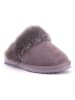 Warmbat Leder-Hausschuhe "Flurry" in Lila