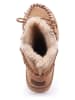 Warmbat Leder-Boots "Waturra" in Hellbraun