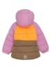 Color Kids Steppjacke in Rosa/ Orange/ Hellbraun